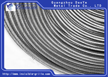 Rouille nanoe de fil des grils 3 de câble invisible de l'acier inoxydable 16 résistante