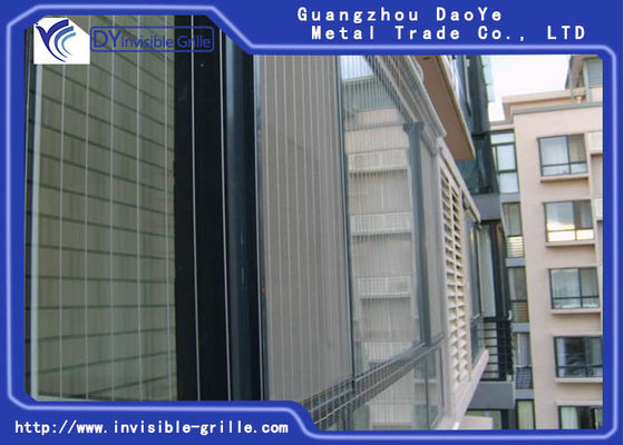 Gril invisible de fenêtre en aluminium de 3.5mm avec des vis de GI
