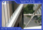 Gril invisible de sécurité de balcon de revêtement de l'acier inoxydable 316 de gril invisible en nylon de balcon