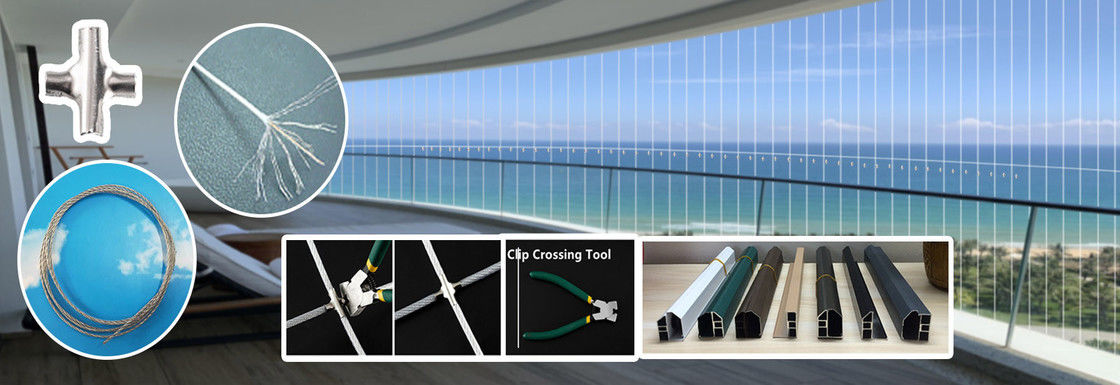 gril de sécurité de balcon