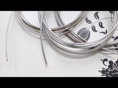 Grille invisible en nylon avec revêtement en acier inoxydable 316