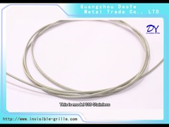 Gril invisible 3.0mm de sécurité du nano 316 rouille inoxydable de fil d'anti