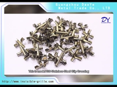 Le câble invisible d'acier inoxydable de grils collier 2.5mm avec la force supérieure