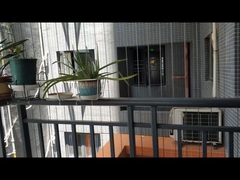 Grille invisible par fenêtre avec vue dégagée Grille de sécurité