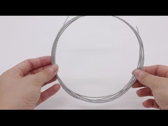 316 fil d'acier inoxydable bonne capacité anti-corrosion pour les grilles invisibles