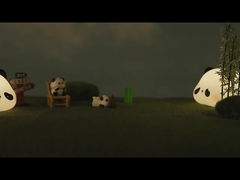 Une jolie lampe de nuit.