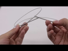 Acier 304 balcon grille invisible décoration familiale résiste à la haute pression