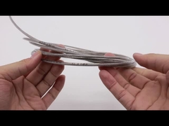 Fil en acier inoxydable bâtiments Sécurité Grille invisible épaisseur 1,8 mm