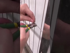 Corde en acier inoxydable de 3,0 mm de diamètre de fil de 3,0 mm de réseau de protection furtive de grille invisible de balcon antirouille.