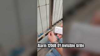 Alerte 120dB Grille invisible DY
