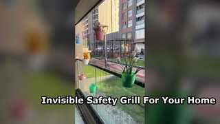 Grille de sécurité invisible Meilleure protection pour les enfants et les animaux domestiques