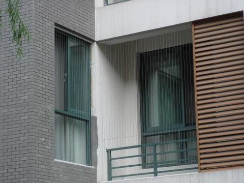 Balcon grille invisible 316 fil 12 1 avec revêtement en nylon de 2,0 mm