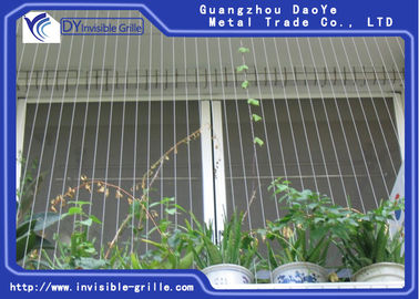 Grils de fenêtre invisibles intérieurs, installation facile de gril de protection de fenêtre