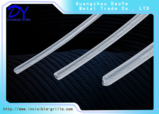 Traitement par poinçonnage Grille de balcon invisible en acier inoxydable