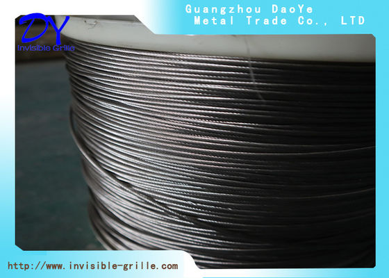 Surface brillante Finition 304 fil d'acier inoxydable 316 7 7 fil de fer Excellente résistance à la corrosion et résistance mécanique