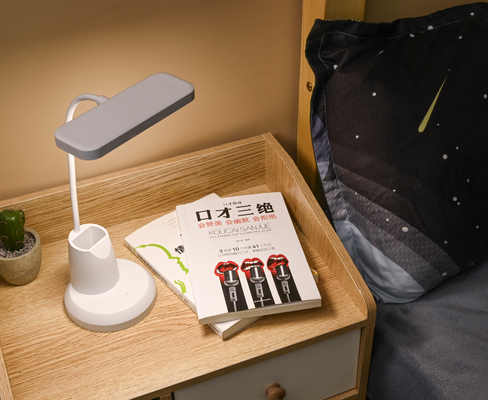 Lampe de table à LED à commande tactile avec 6500-8000K température de couleur 5W Puissance 10 ampoules Petites lampes de table