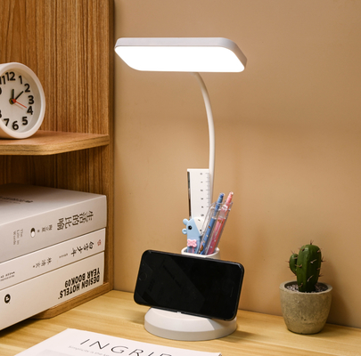 Lampe de table à LED à commande tactile avec 6500-8000K température de couleur 5W Puissance 10 ampoules Petites lampes de table
