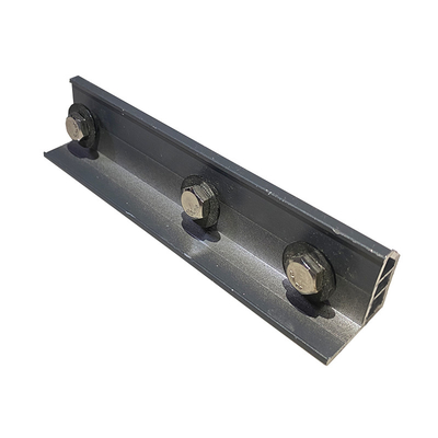 Piste de rails en aluminium personnalisable avec vis en acier inoxydable 304 pour des visuels améliorés en différentes couleurs