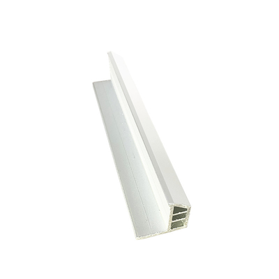 Piste de rails en aluminium personnalisable avec vis en acier inoxydable 304 pour des visuels améliorés en différentes couleurs