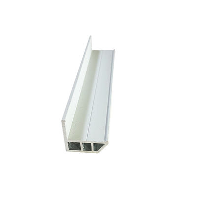 Cadres en aluminium Traces de rails en aluminium Cap d'extrémité en plastique Balcon Convient Durable Léger Système de rails résistant à la corrosion