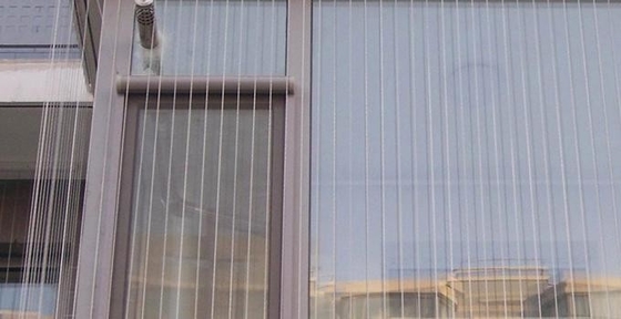 Facile à nettoyer et transparente fenêtres grille invisible pour une grande visibilité