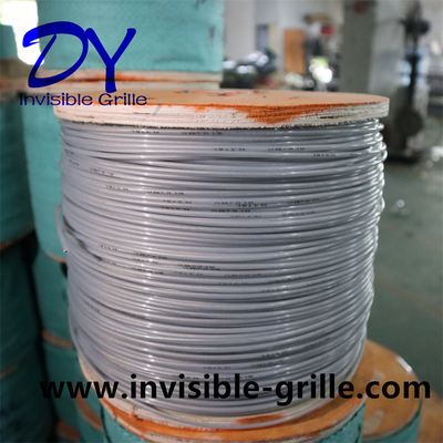 316 fil 2.0 mm Bouclier de balcon invisible avec protection en nylon