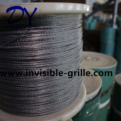 Découvrez une sécurité inégalée avec la grille invisible DY Ultra Fine Wire Hidden Design