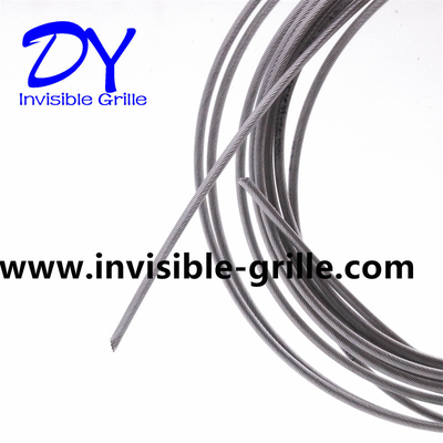 304 fil en acier inoxydable 316 fil en acier fenêtre invisible grille simple ou double coussin