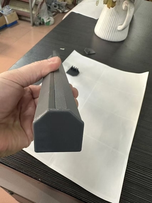 Sécurité Grilles invisibles Cap de fin de voie en aluminium