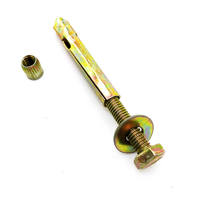 M6 zinc jaune fermeture de zinc d'expansion Invisible accessoires de gril
