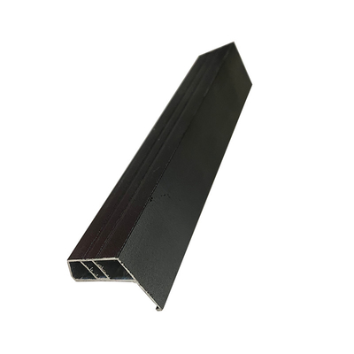 Blanc / Noir / Transparent Fil de couleur de rail en aluminium avec largeur personnalisable