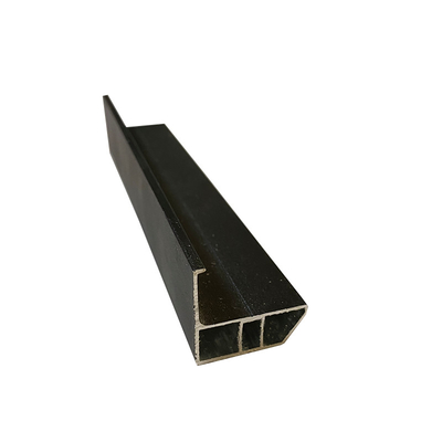 Blanc / Noir / Transparent Fil de couleur de rail en aluminium avec largeur personnalisable