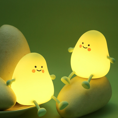 Interface de chargement de type C Cute Night Light pour un éclairage chaud