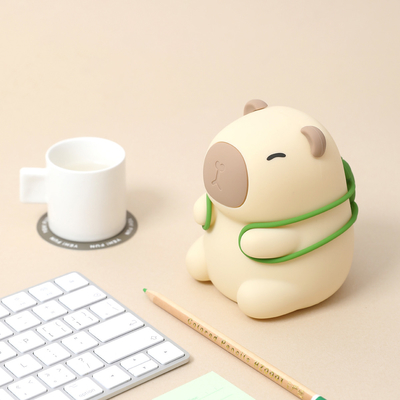 Lumière de nuit capybara pour chambre d'enfant