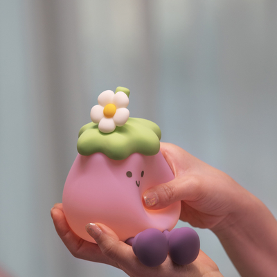 Les légumes Petits aubergines Lampes de silicone USB chambre à coucher rechargeable Lit de chevet Lumières de nuit pour cadeaux