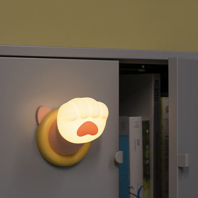 Fabrique Cute contrôle du sommeil CAT PAW USB lampes de chambre lampe de silicone rechargeable Touch Light Silicone Night Light