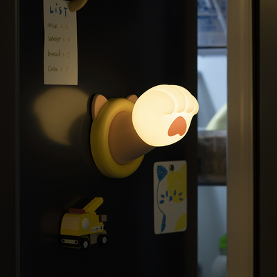 Fabrique Cute contrôle du sommeil CAT PAW USB lampes de chambre lampe de silicone rechargeable Touch Light Silicone Night Light