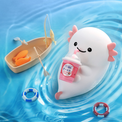 Design moderne Silicone Nuit Cute LED chaude Blanc Nuit colorée pour les enfants Chambre à coucher Contrôle tactile