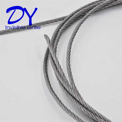 316 fil de nylon revêtement2.0mm balcon grille invisible combinaison Sécurité