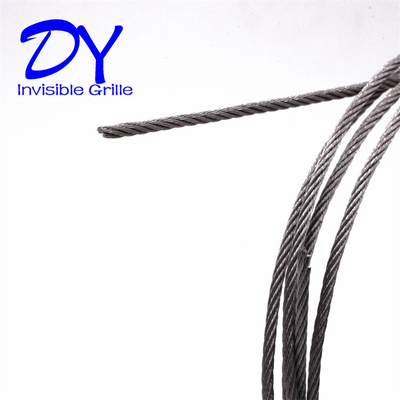 316 fil de nylon revêtement2.0mm balcon grille invisible combinaison Sécurité