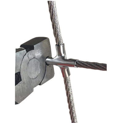 Clip Crossing2.0mm Balcon Grille invisible avec protection contre les fleurs