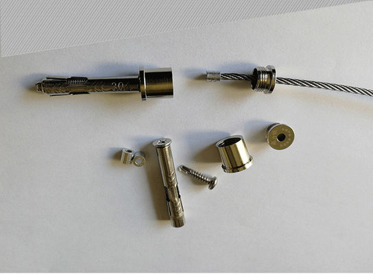 Balcon grille invisible 316 fil 12 1 avec revêtement en nylon de 2,0 mm