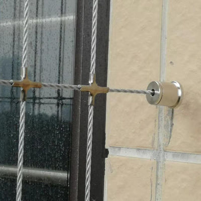 Balcon grille invisible 316 fil 12 1 avec revêtement en nylon de 2,0 mm