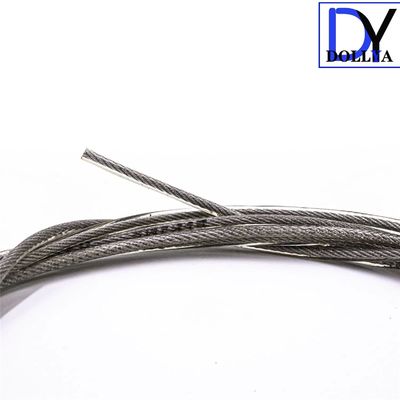 Balcon ouvert fixe, grille invisible avec monture à la surface et ouverture horizontale