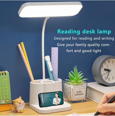 Lampe de bureau avec température de couleur 3500-6500K, offrant une lumière douce et sans éblouissement pour la salle d'étude et la chambre à coucher, améliorant la concentration et le confort