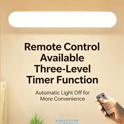 Lampe de table LED magnétique anti-éblouissement rechargeable par USB, 3 températures de couleur, gradation en continu pour la lecture