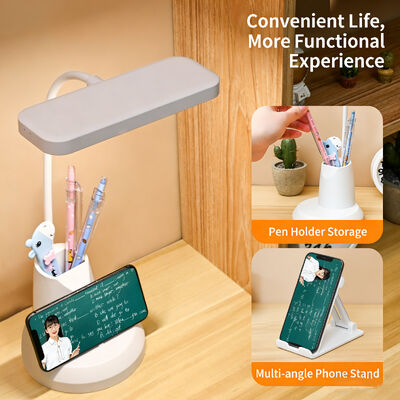 1 lampe de table LED comme l'image réglable luminosité et température de couleur Idéal pour le travail, l'étude et la détente