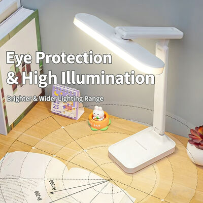 Lampe de table électrique offrant une température de couleur de 3500-6500K, idéale pour l'éclairage de travail, le bureau d'étude et le bureau à domicile