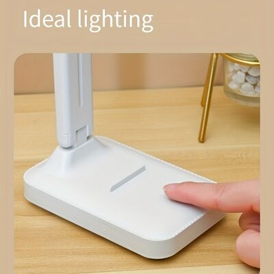 Lampe de table LED pour bureau, étude et travail avec luminosité réglable