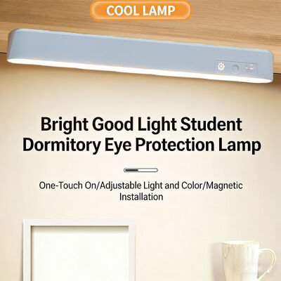 Lampe magnétique à lumière de sommeil incorporant un capteur tactile Commutateur en une pièce pour un environnement d'éclairage silencieux et doux